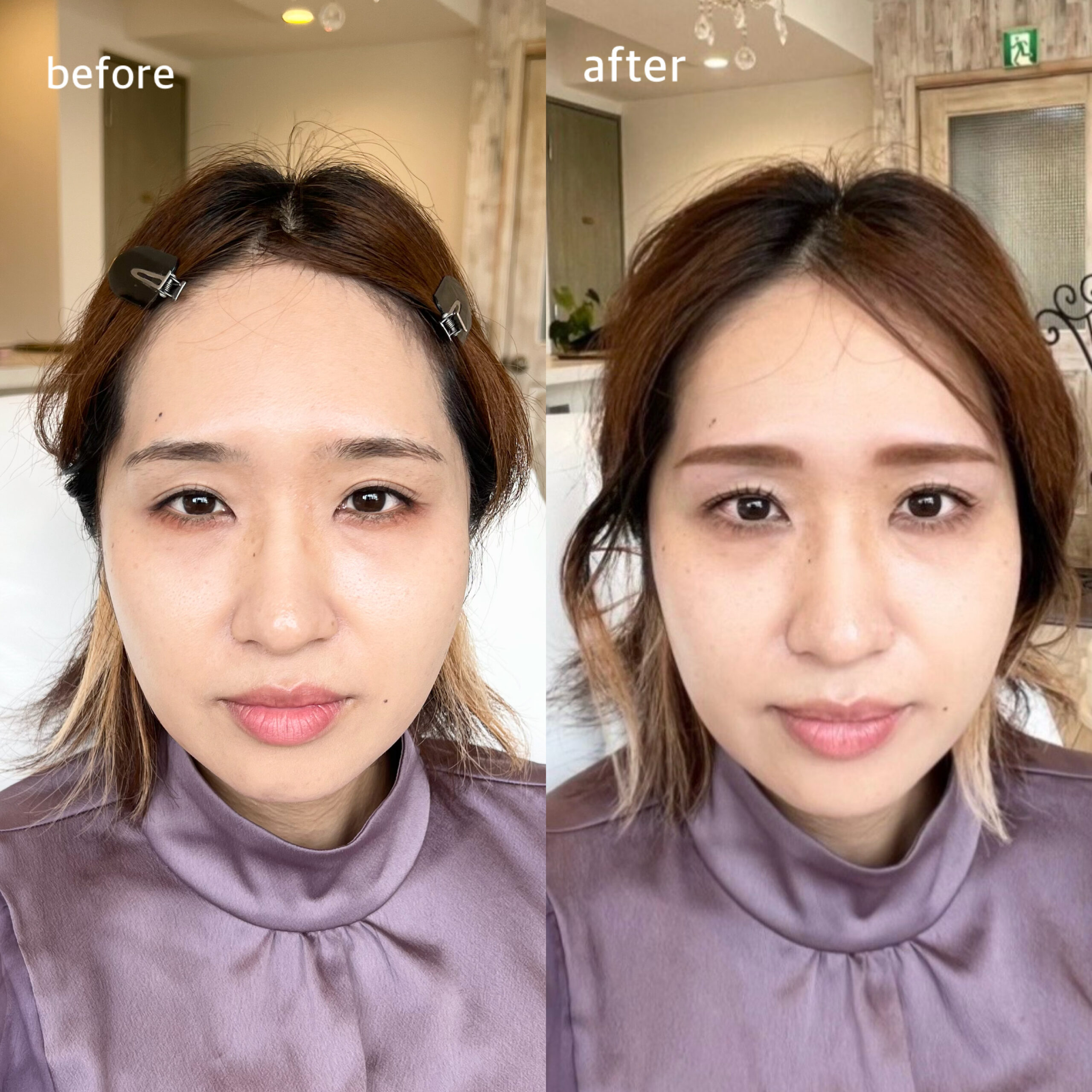 眉もまつ毛もキレイに